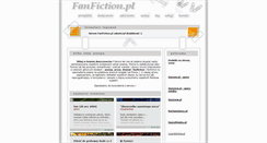 Desktop Screenshot of fanfiction.pl